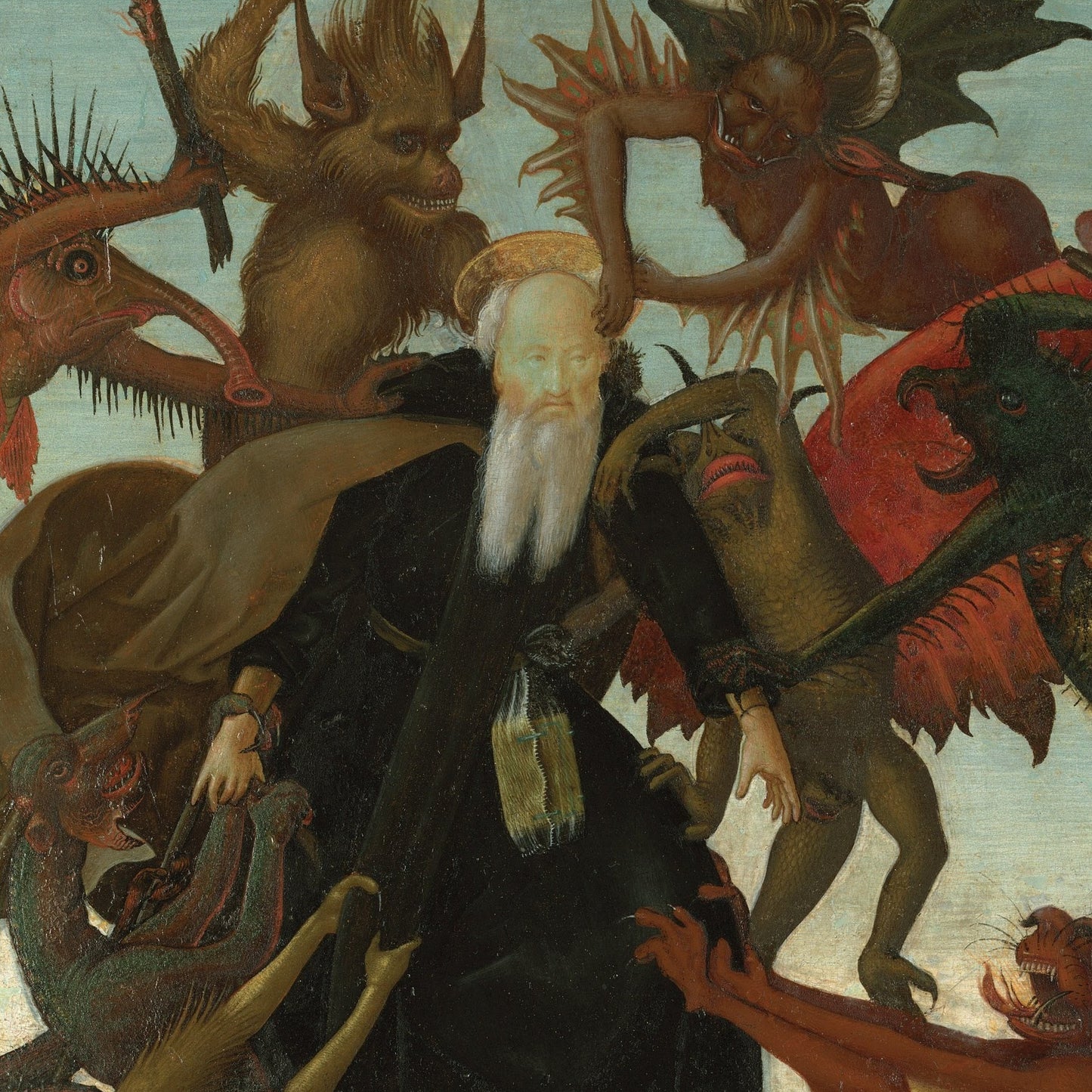 The Torment of Saint Anthony | Michelangelo Buonarroti | 1487-88