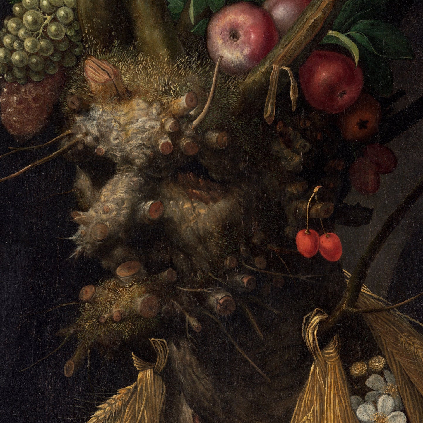 Four Seasons in One Head | Giuseppe Arcimboldo | 1590