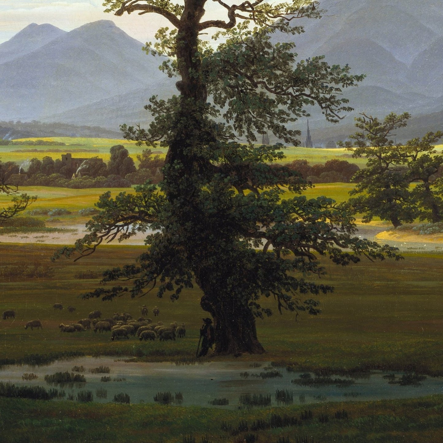 The Lonely Tree | Caspar David Friedrich | 1822