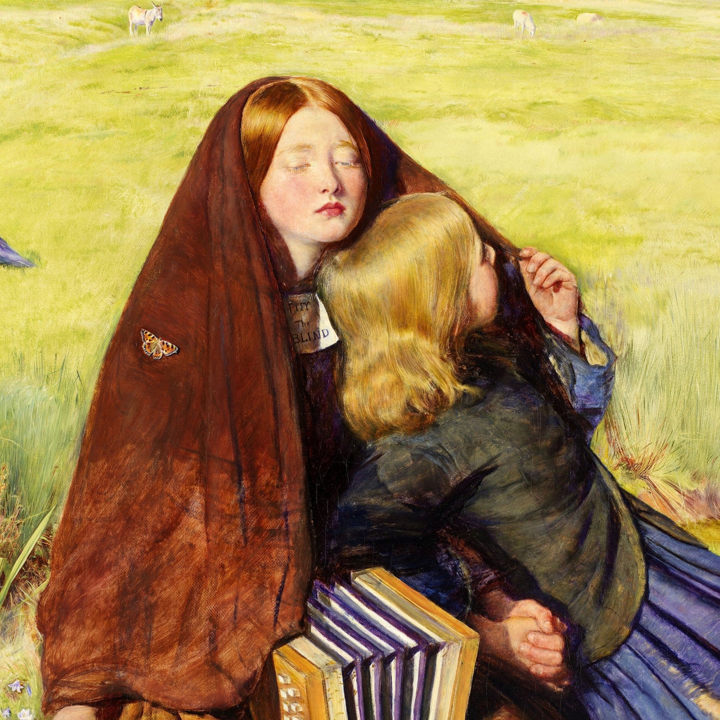 The Blind Girl | John Everett Millais | 1856