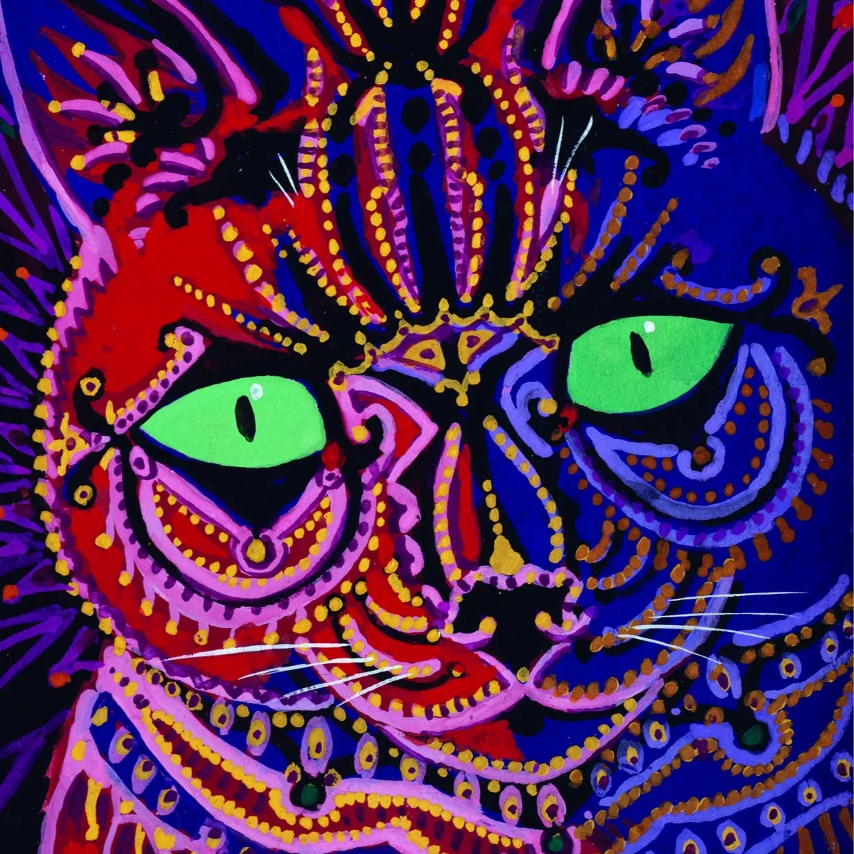 Decorative Cat | Louis Wain | 20th Century