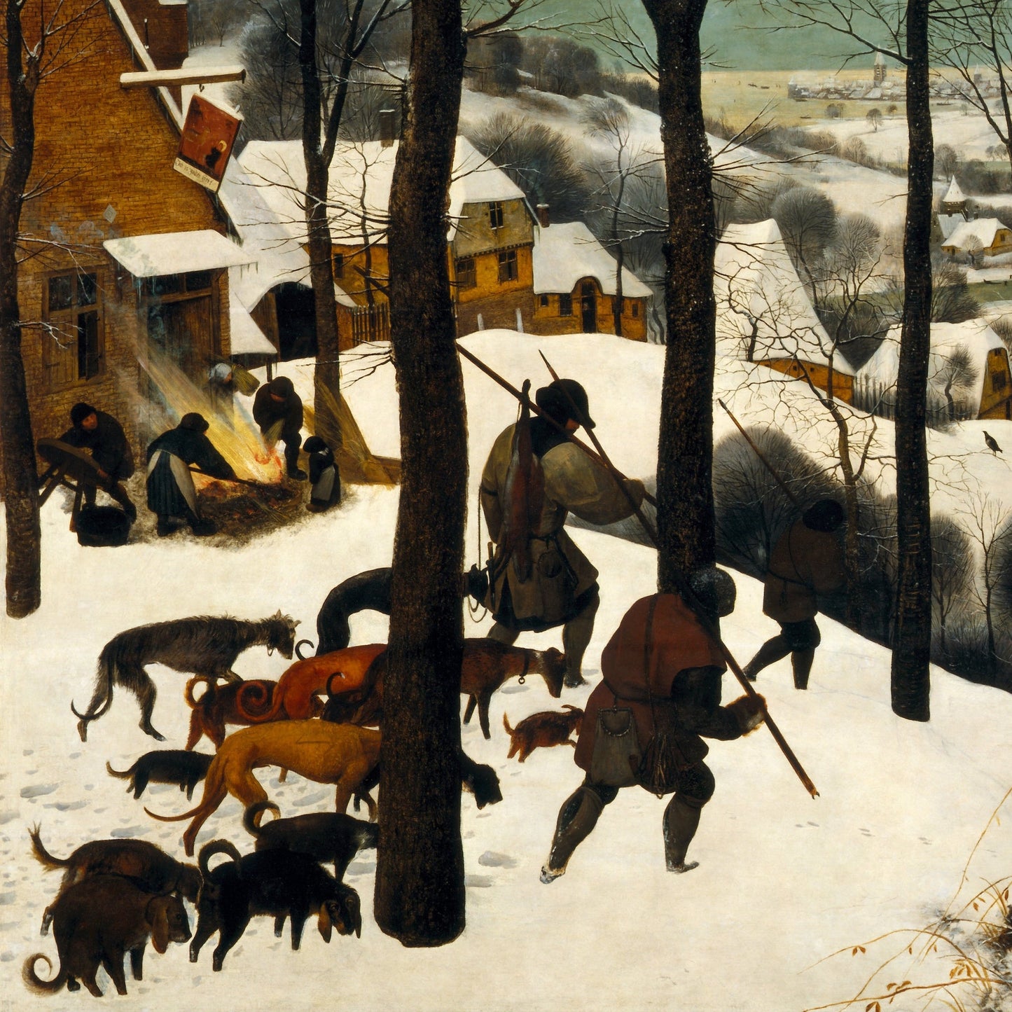 The Hunters in the Snow | Pieter Bruegel the Elder | 1565