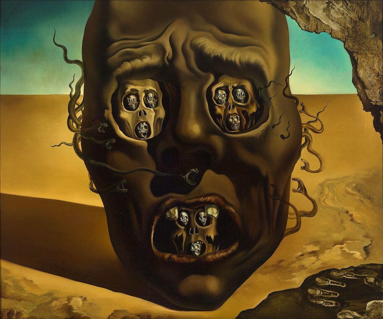 The Face of War | Salvador Dalí | 1940