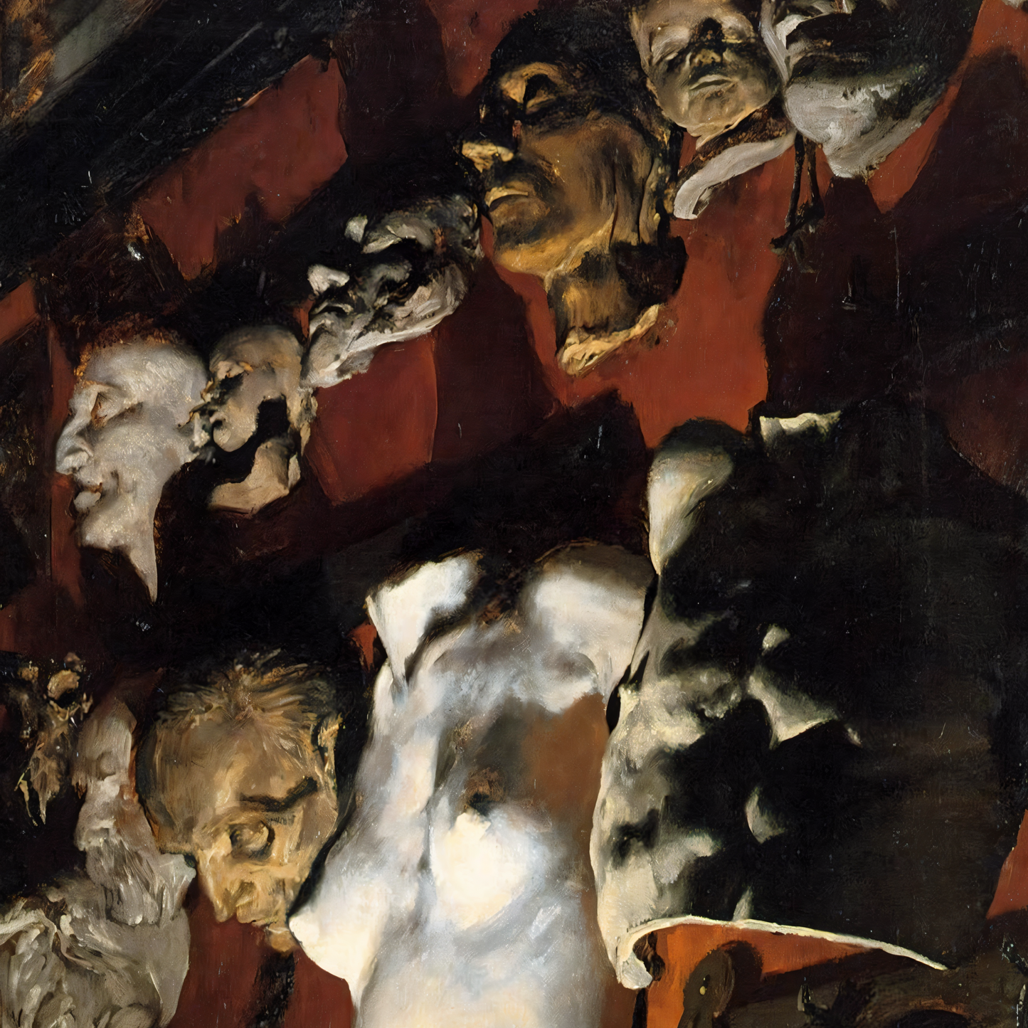 Studio Wall | Adolph Menzel | 1872