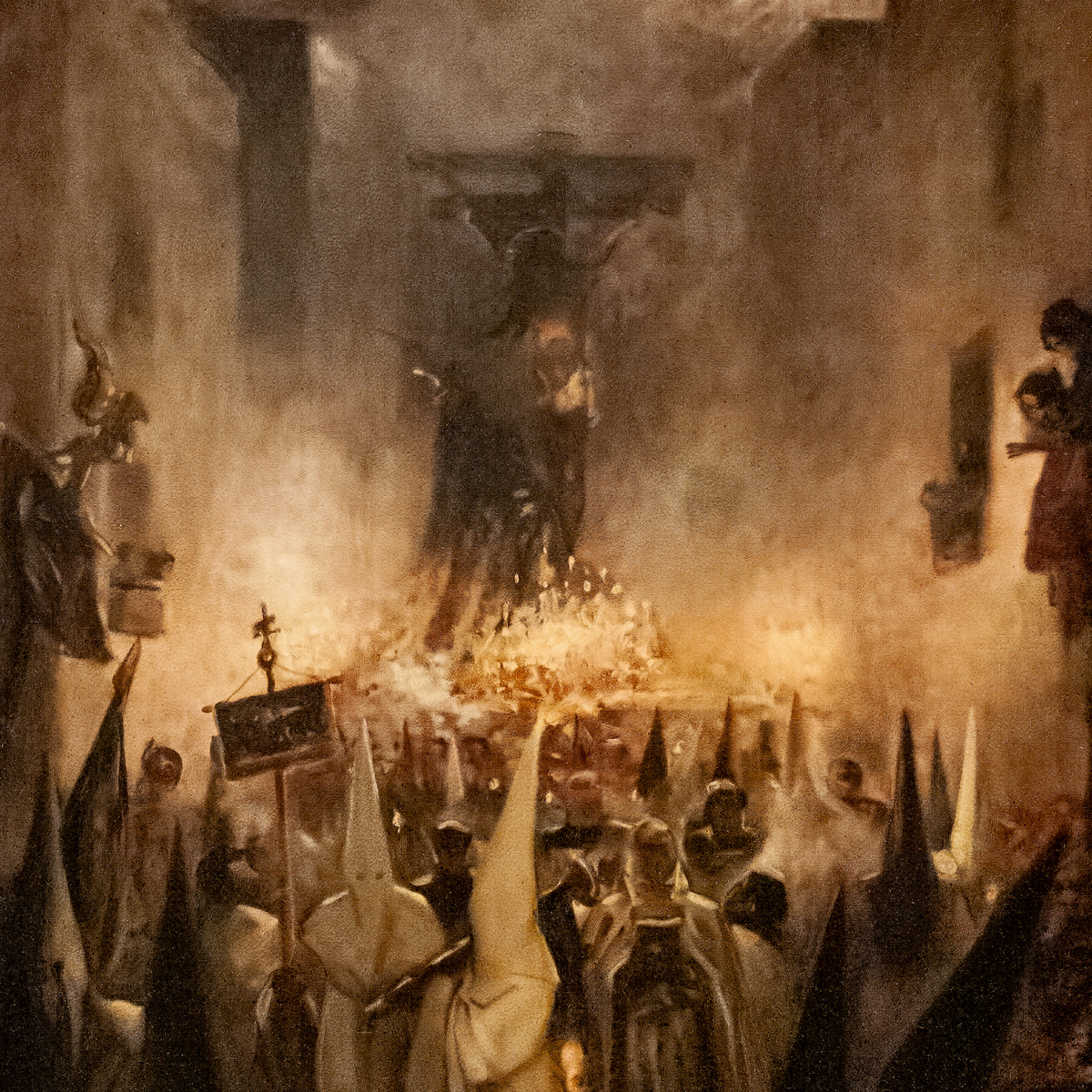 Procession of Silence, Sevilla | Constantin Meunier | 1882-83