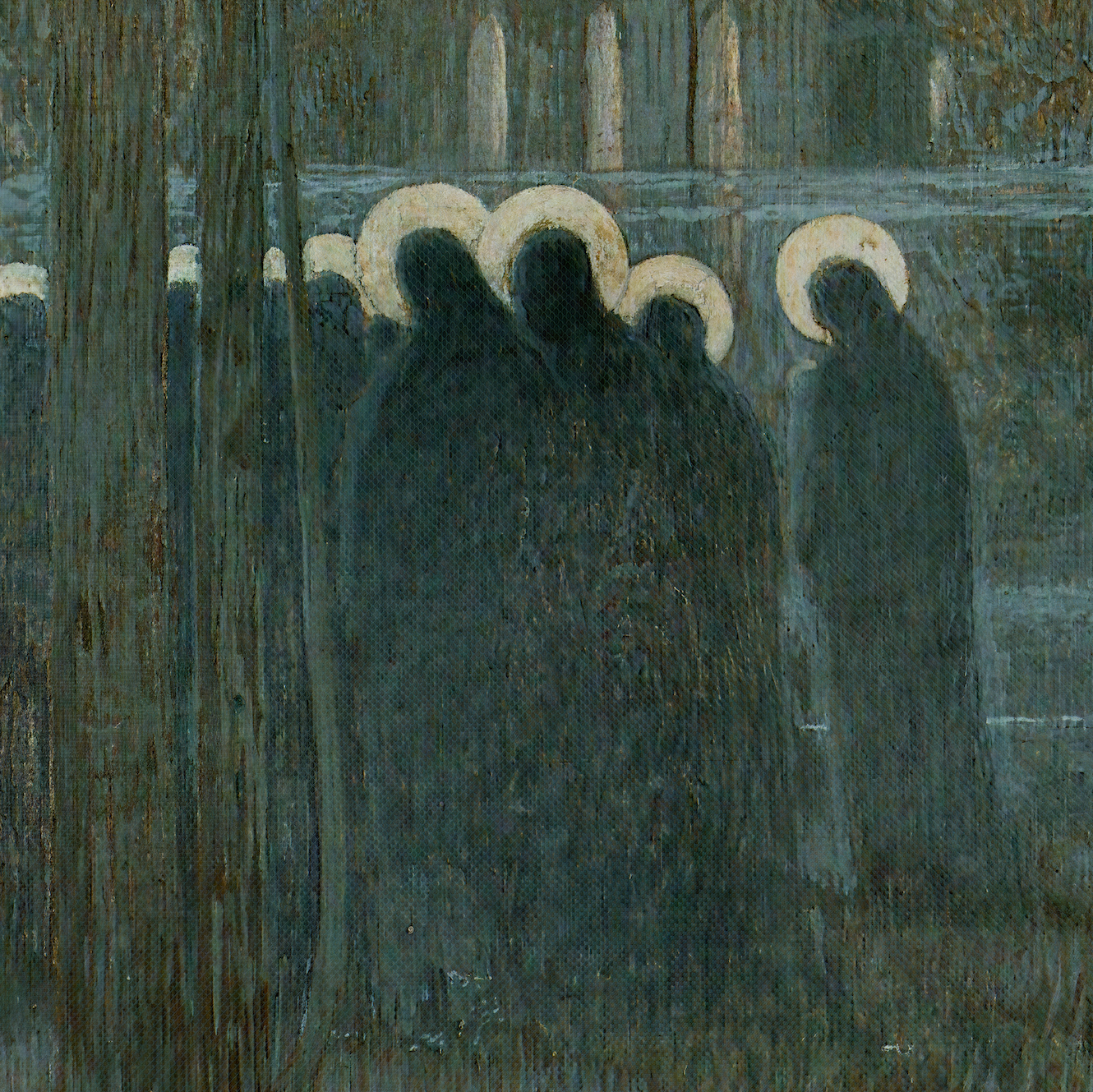 Procession of Souls | Louis Welden Hawkins | 1890