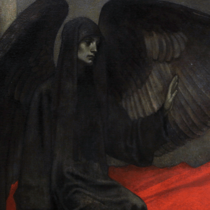 Death and the Maiden | Marianne Stokes | c. 1908