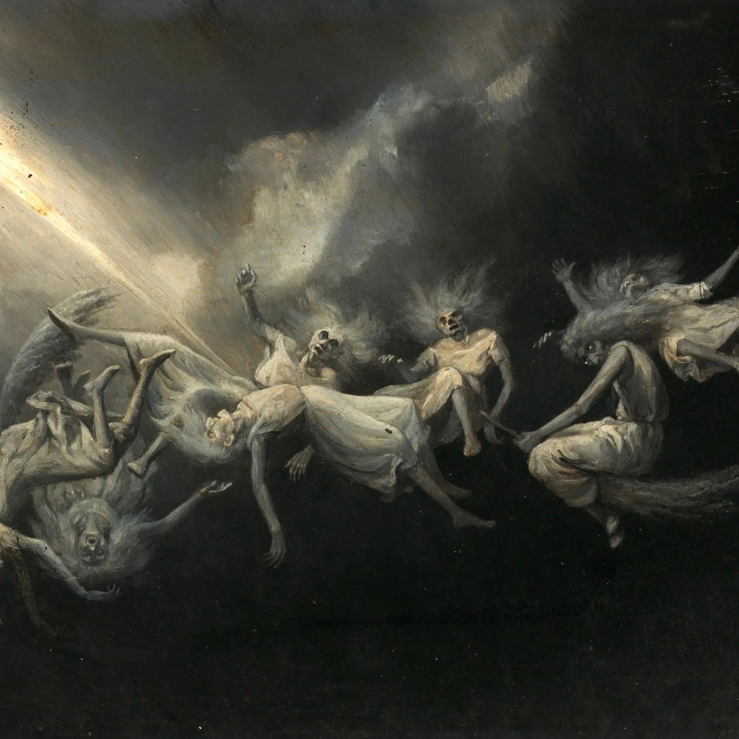 Lighting Struck a Flock of Witches | William Holbrook Beard | 19th Century