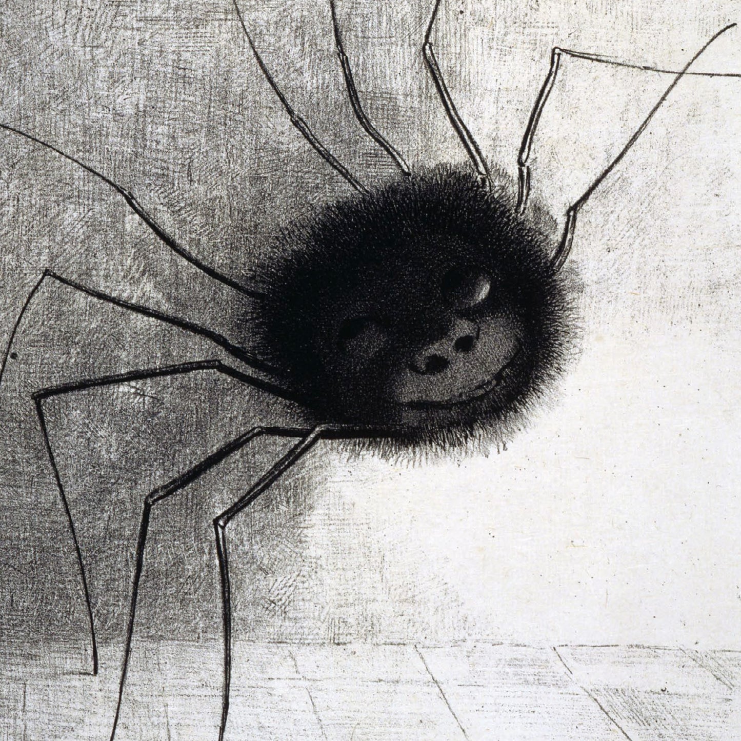 The Smiling Spider | Odilon Redon | 1891