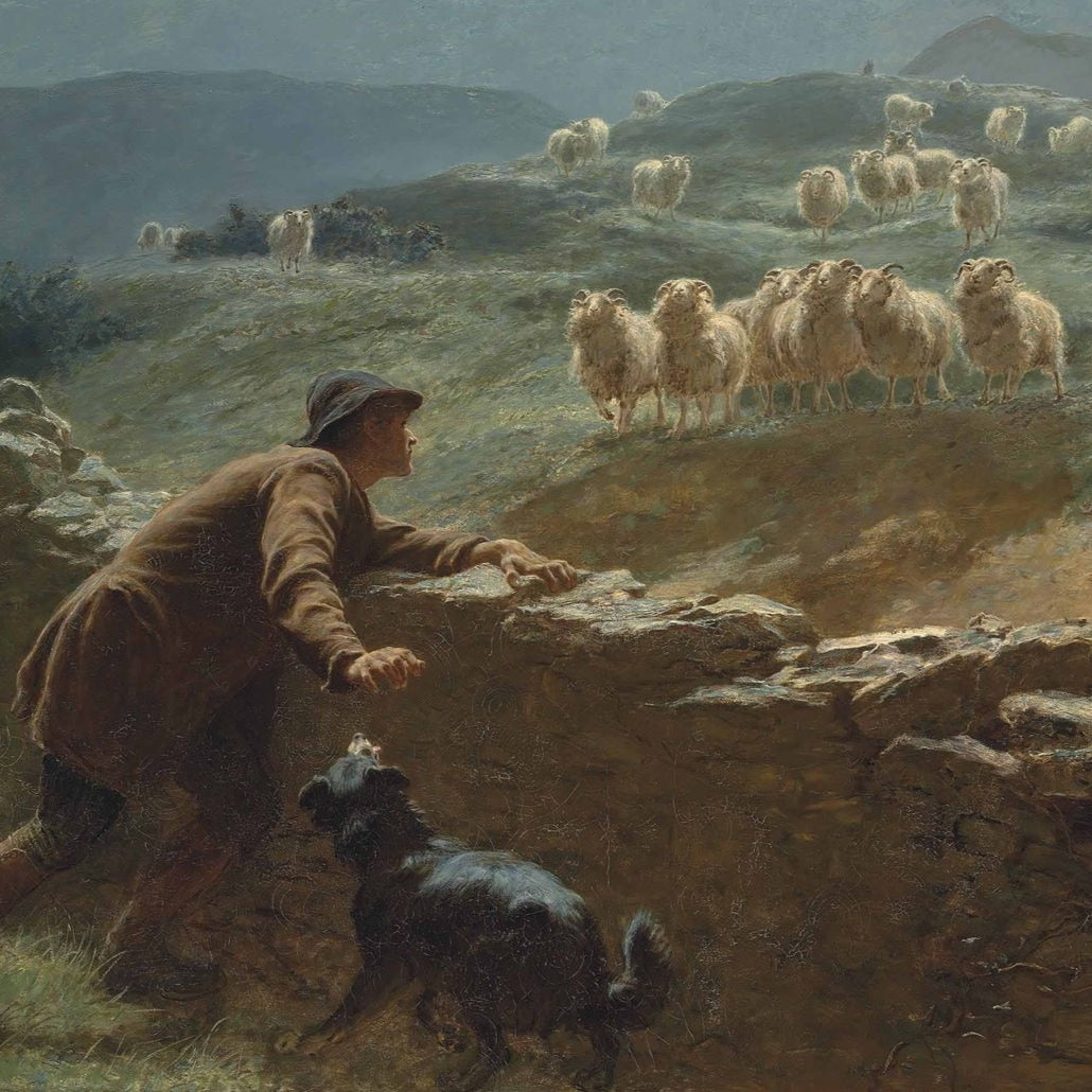 The Sheepstealer | Briton Rivière | 1884