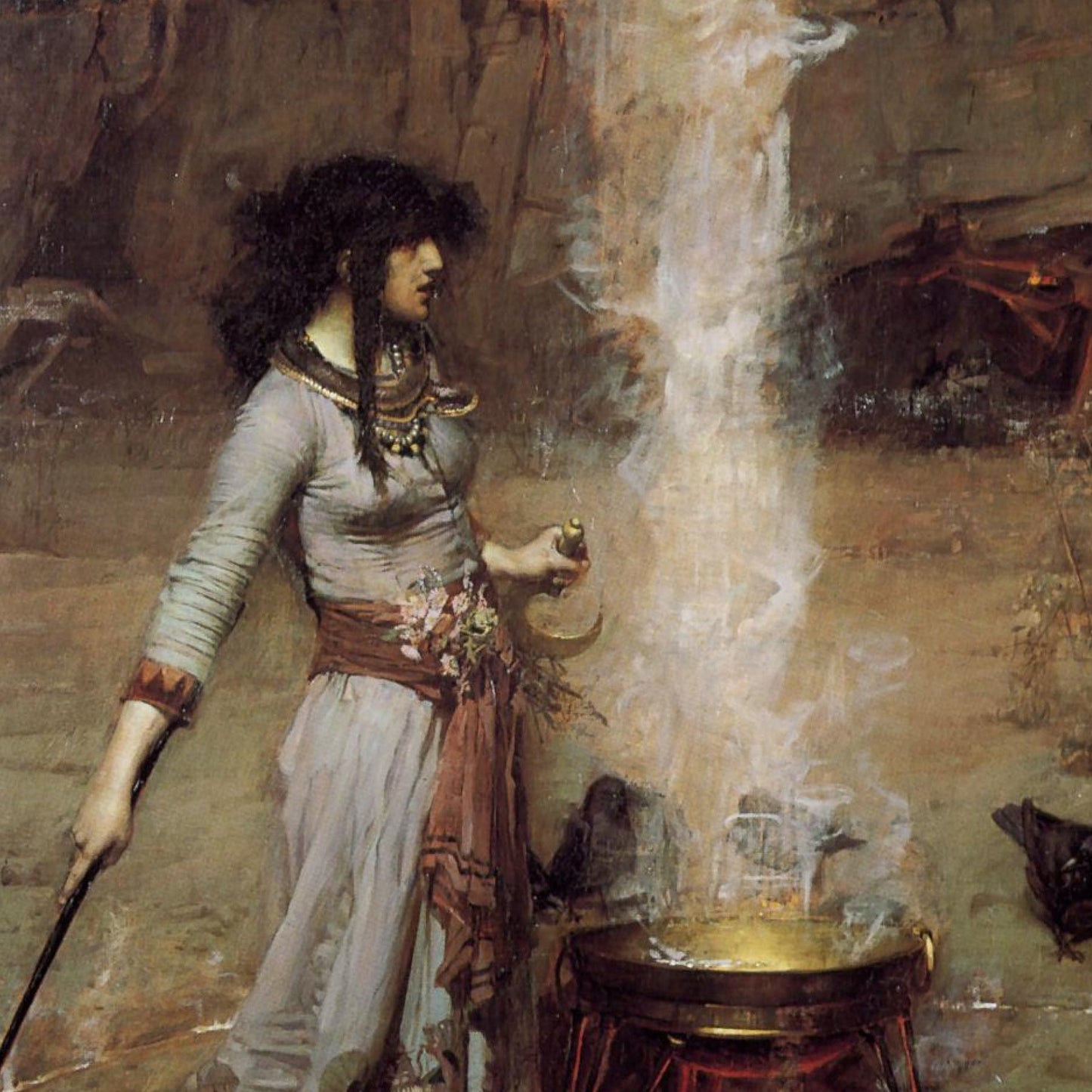 The Magic Circle | John William Waterhouse | 1886