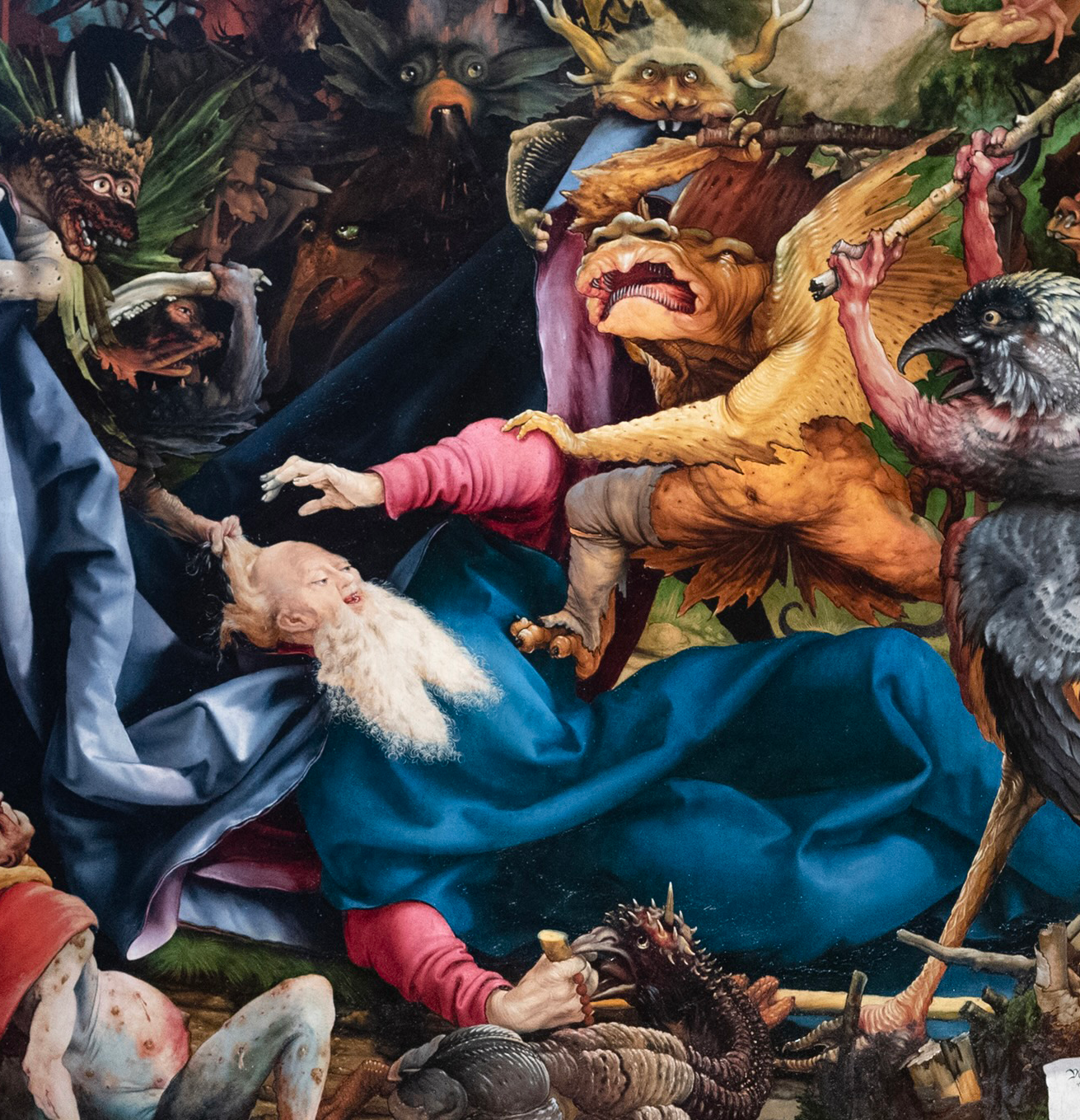 Isenheim Altarpiece: The Temptation of Saint Anthony | Matthias Grünewald | c. 1512-16