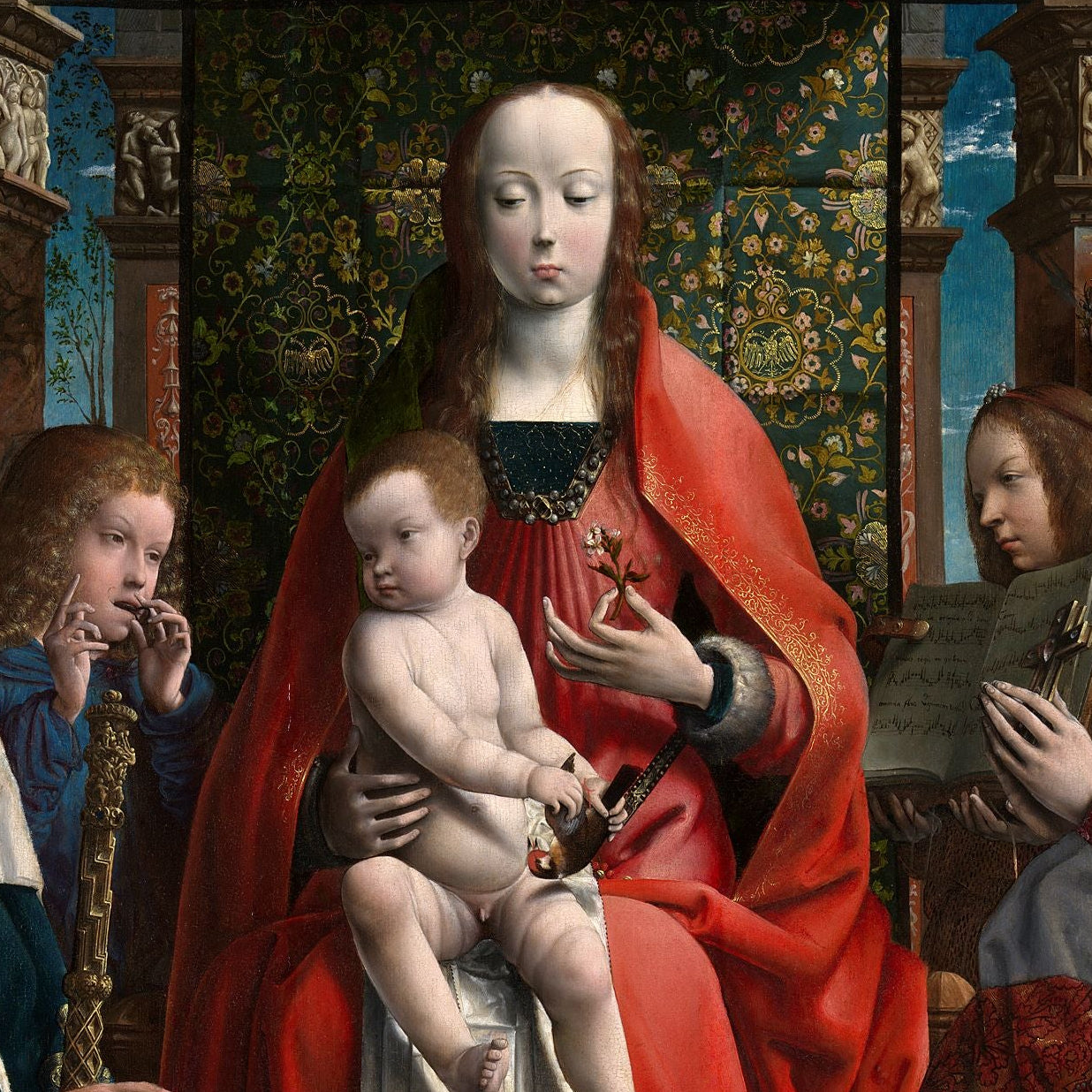 The Virgin and Child with Saints Louis and Margaret | Unknown | c. 1510